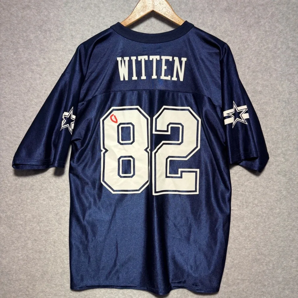 Dallas Cowboys Jason Witten‎ 82 Jersey Mens Medium Navy Blue NFL Football - Picture 4 of 6